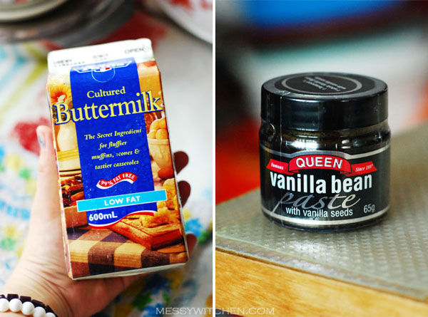 Buttermilk and Queen Vanilla Bean Paste